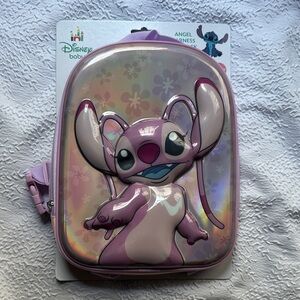 Disney Baby Angel Holographic Backpack in Pink and Purple